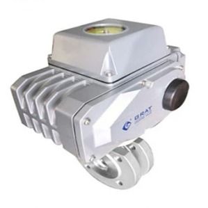 SS Actuador elétrico rápido aberto Conexão de flange IP67 Actuador elétrico de válvula de esferas
