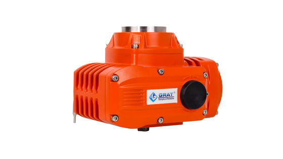 Actuador elétrico de múltiplos giros 4-20mA/0-10V Faixa de velocidade para automação de válvulas