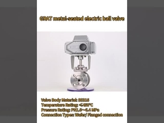 Ambientes difíceis exigem válvulas mais resistentes - A válvula de esfera elétrica GRAT com assento metálico