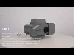 Atuador Elétrico Inteligente Tipo Eletrônico Aço Inoxidável com Reset ao Desligar